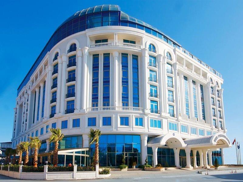 Eser Premium Hotel&Spa Büyükçekmece Exterior foto Sheraton Baku